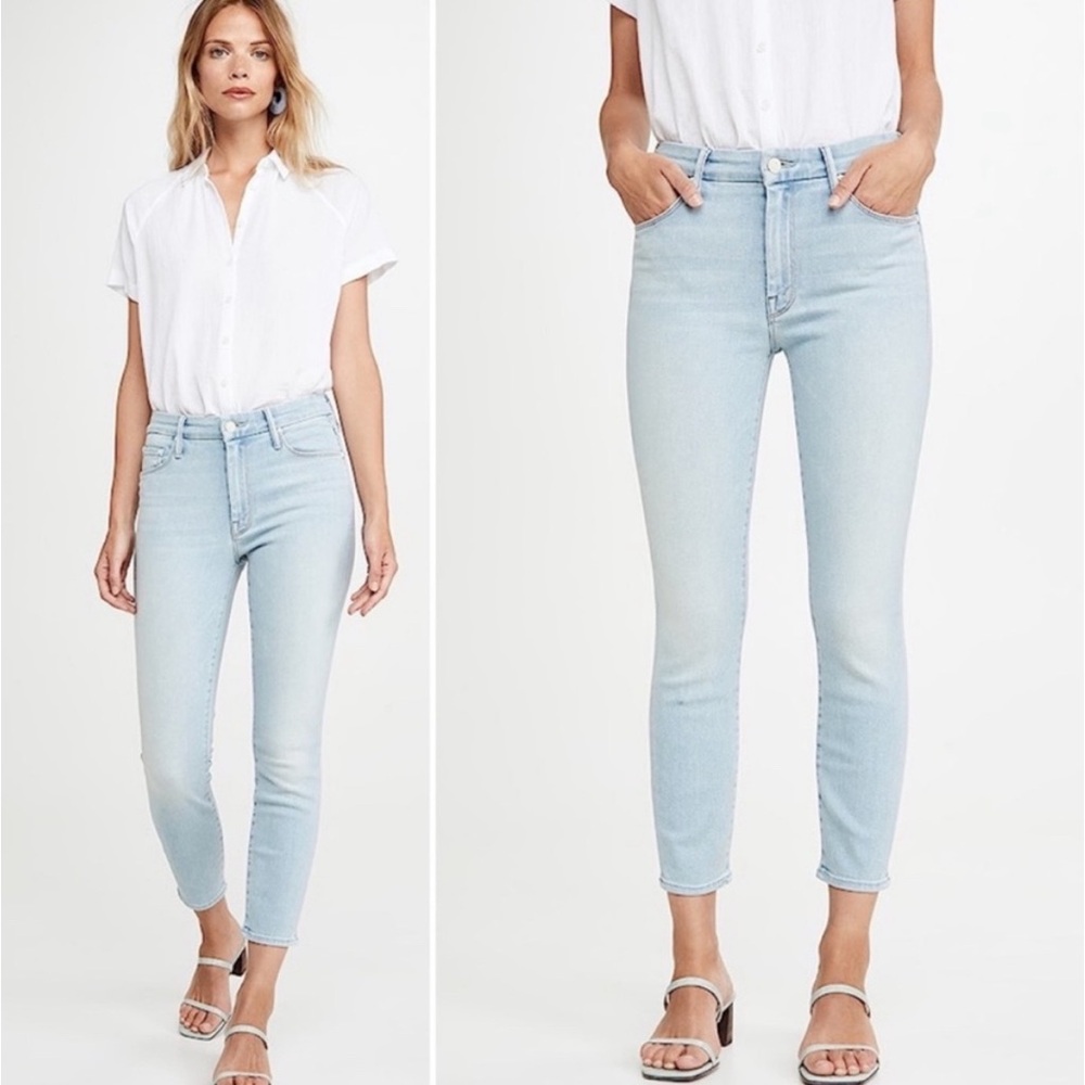 Mother the Looker Crop Jean in Fresh Catch 27